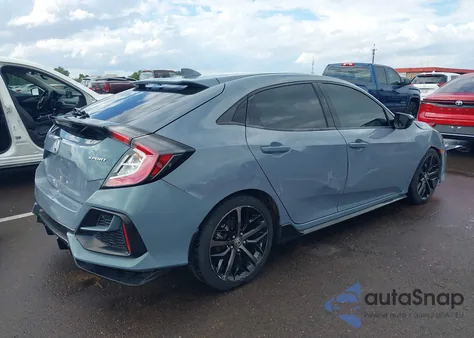 2020 Honda Civic Sport из США, поврежденный, VIN SHHFK7H46LU218114